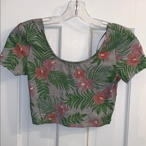 Floral Crop Top 🌸